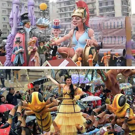 Modern With Garage Near The Square And Apartment Aigio